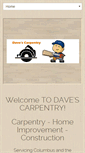 Mobile Screenshot of davescarpentry.net